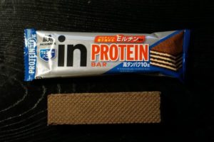 プロテインバー(森永)／ウェファー バニラ