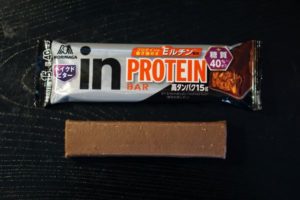 プロテインバー(森永)／ベイクドビター